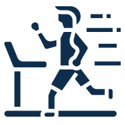 icon of person on treadmill