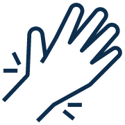 hand wrist pain icon